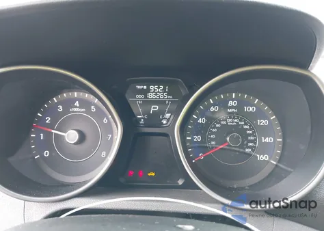 2013 Hyundai Elantra Gls from USA, damaged, VIN 5NPDH4AEXDH161637